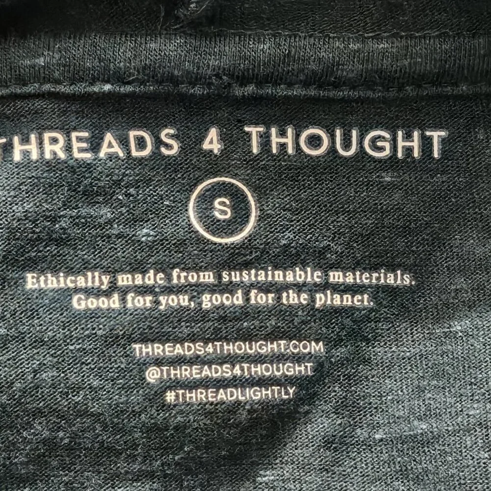 2/$30 Threads 4 Thought Long Sleeve Hooded Shirt Size S NWT - Picture 4 of 6